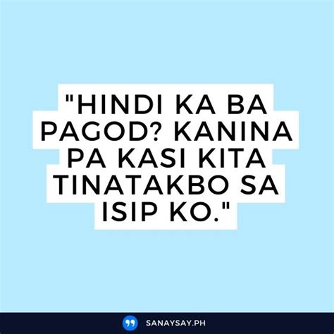 pick up lines tagalog nakakakilig funny